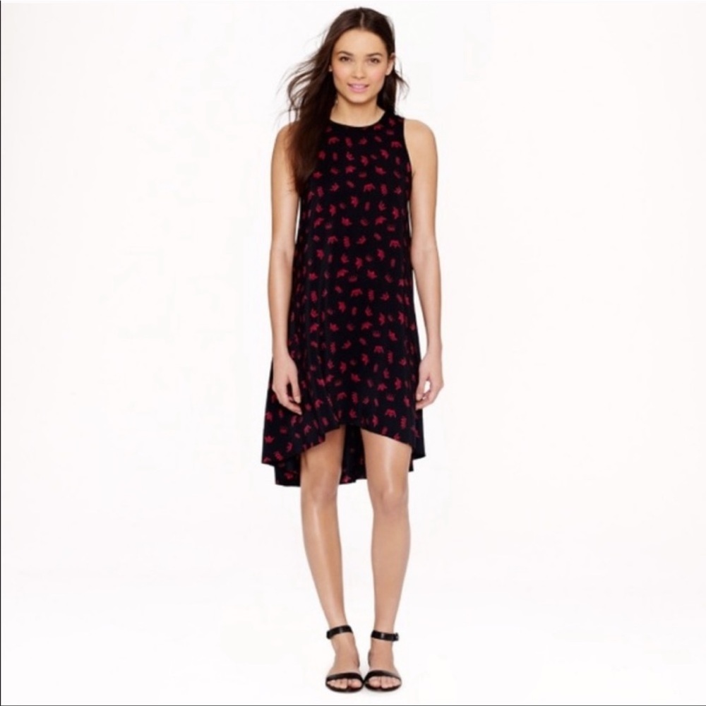 J Crew Piamita silk dress